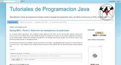 Desktop Screenshot of javatutoriales.com
