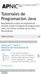 Mobile Screenshot of javatutoriales.com